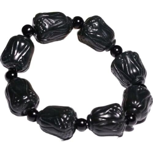 Hetian jade cabbage jade bracelet genuine Xinjiang hetian jade bracelet men and women jade hundred wealth bracelet