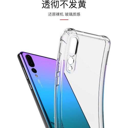 Shockproof Phone Case For Samsung Galaxy A50 A51 A70 A71 A10 A40 A30 A50 Note 20 10 9 8 S20 S10 clear Soft TPU Case Back Cover