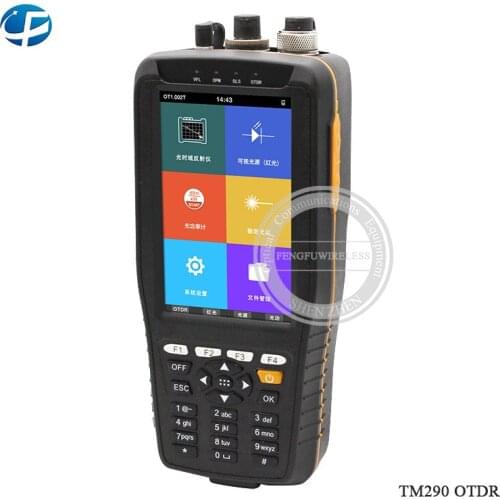 OTDR Tester Optical Time Domain Reflectometer 4 in 1 OPM OLS VFL Touch Screen 3m to 60km Range Optical Instrument fibra optica
