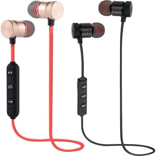 Sports Bluetooth Earphones Magnetic Wireless Binaural 3D Sound Effect Headset Listen To Music