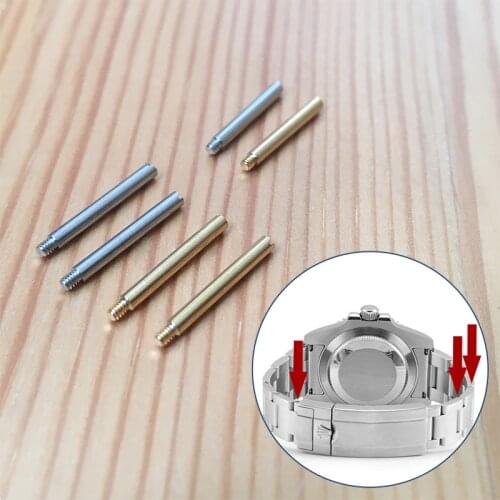 Steel screwtube for Rolex RLX oyster Perpetual Sub mariner watch steel band and buckle screw rod 116610 parts tools