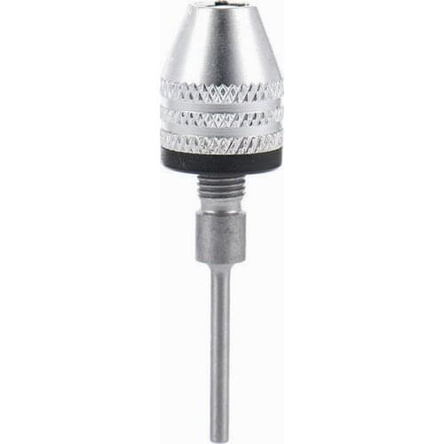 1pc 0.3-3.4mm Quick Change Keyless Drill Bit Chuck 2.35mm/3mm Shank Adapter Converter Tool