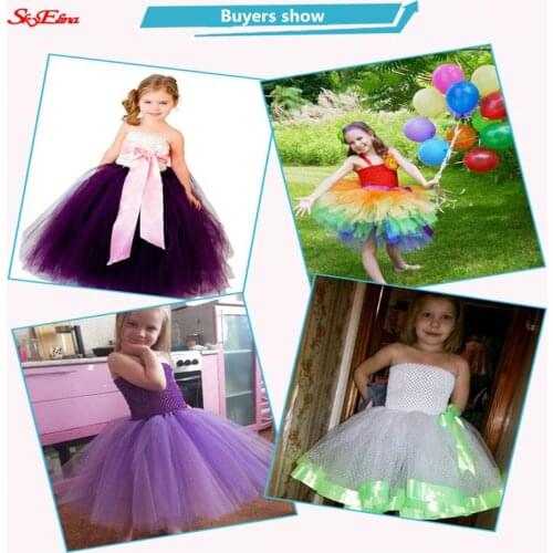 15*15cm Children Crochet Headbands Tutu Tube Tops Elastic Wrap Chest DIY Children Skirt Dress Fashion Accessories Material 6z