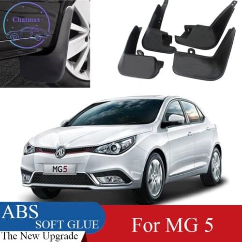 4pcs ABS Front & Rear Fender Protector For MG 5 2012-2015 Car Mud Flaps Splash Guard Mudguard Mudflaps