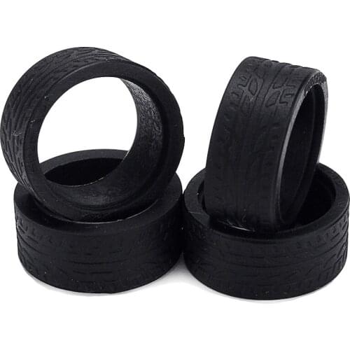 4 Wltoys 1:28 RC tires K989 AWD IW04m Radicon Car Mini-q Radicon tires