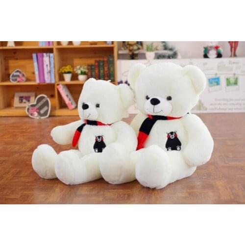 60cmplush cute white Teddy Bear Cloth Doll, Sleeping Pillow Multifunction Panda Doll Good quality holiday christmas lover gift