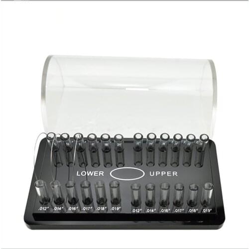 1 pcs Dental Acrylic Organizer Holder Case for Orthodontic Preformed Wire