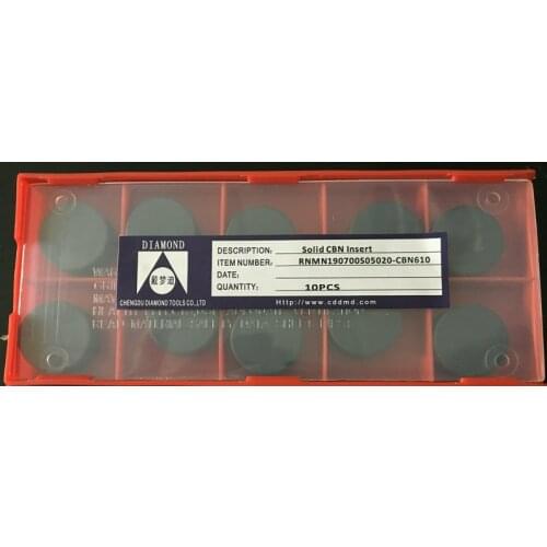 Free shipping cost RNMN1907 solid CBN insert for auto parts