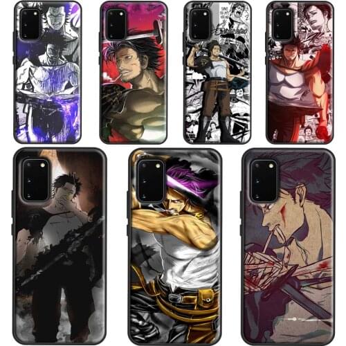 Yami Sukehiro Black Clover Anime Cover For Samsung Galaxy S20 FE S21 Plus Note 20 Ultra S8 S9 S10 Note 10 Plus Phone Case