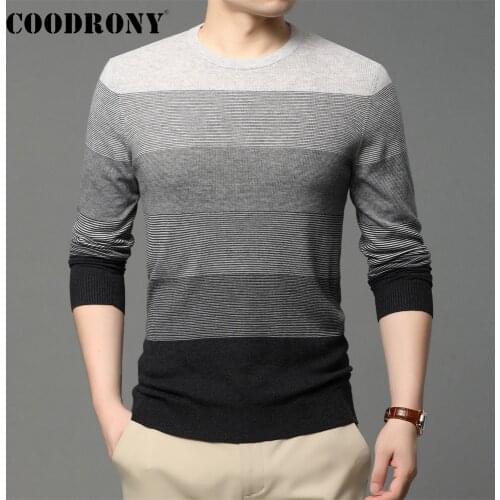COODRONY Men's Knitted Pullovers