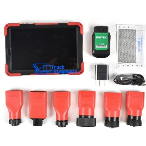 XTUNER IDUTEX TS210 excavator diagnostic tool TS210 Agriculture Multi-diagnostic tool for Heavy Duty Trucks Commercial Vehicles