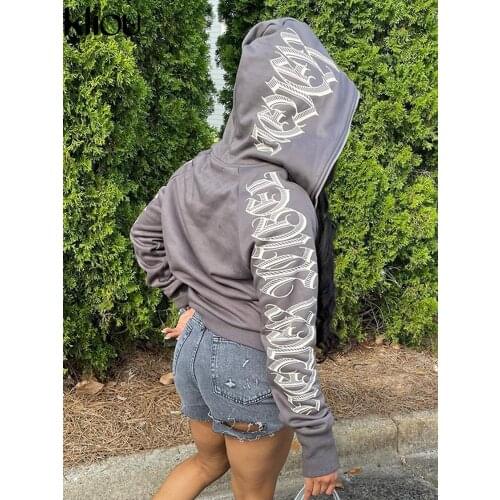 Женские толстовки с принтом Kliou China At AliExpress