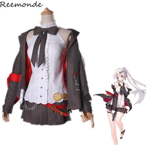 Game Girls Frontline FN57 Cosplay Costumes Battle Uniform In Women Girls Halloween Carnival High School Outfit Full Set Costume