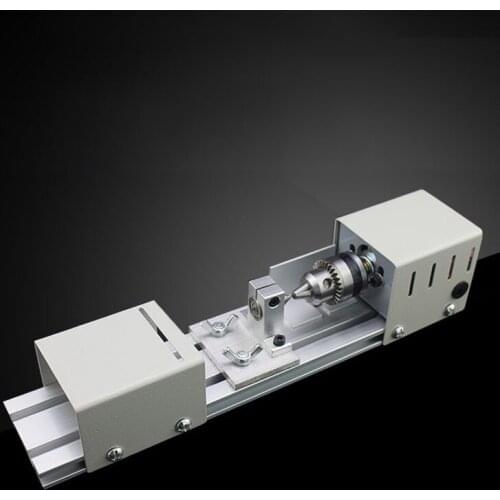 Miniature Precision Multifunctional Small Lathe Processing Lathe Tool Holder Bead Knife Woodworking Lathe C2