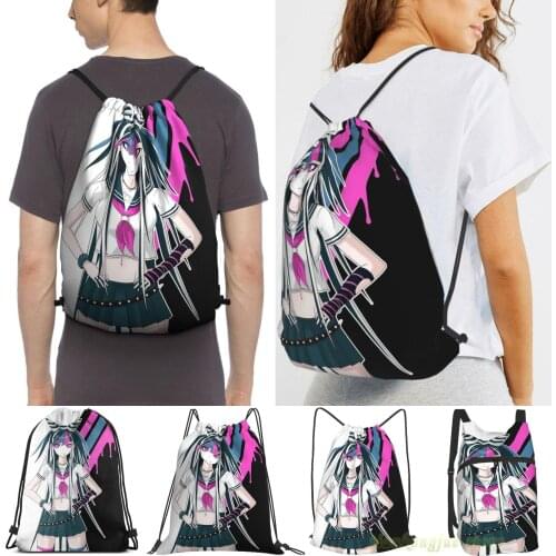 Mioda Ibuki Men Purpose Drawstring Backpack Bags Women Outdoor Travel Backpacks Gym Training Swimming Fitness Bag