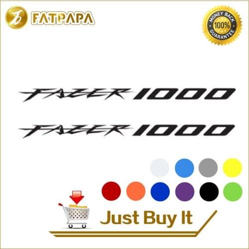 Motorcycle bike Fuel tank Wheels Fairing notebook Luggage helmet MOTO Sticker decals For YAMAHA YZ1 Fazer 1000