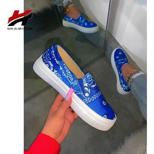 NAN JIU MOUNTAIN 2020 Womens Flat Casual Shoes Summer Love Set Foot Fashion Round Head Comfortable Plus Size 43