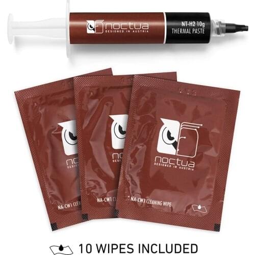 Noctua NT-H1 NT-H2 3.5g 10g Thermal grease paste Compound Silicone For CPU cooler Heatsink PC Processor GPU Cooling