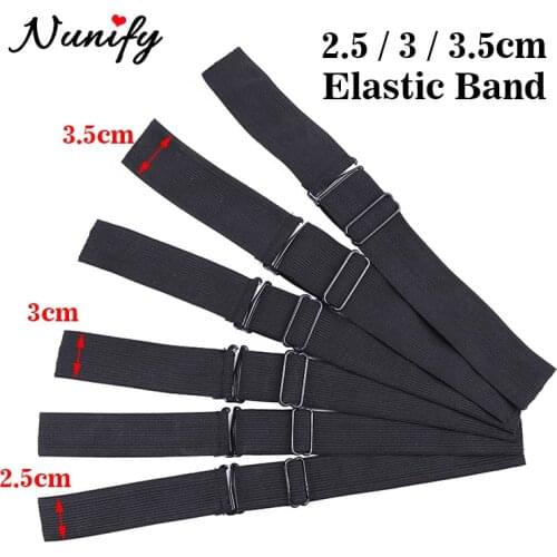 Nunify Wig Elastic Band 25 30 35Mm Wig Band For Hairnet Adjustable Elastic Band And Hair Extension Thick Wide Elastic Bands