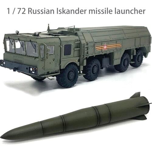 1 / 72 Russian Iskander missile launcher Parade camouflage Finished product collection model