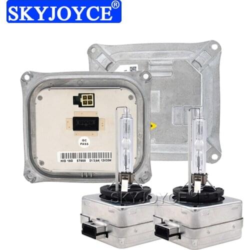 SKYJOYCE 35W D1S Xenon Kit HID Headlight Ballast OEM 1307329153 130732915301 Replacement For E90 E92 X5 D1S D1R Xenon Bulb Kit
