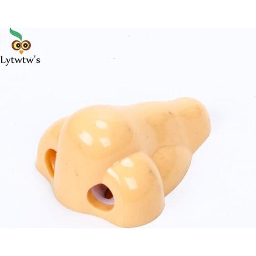 1 Piece Lytwtws Stationery Nose Creative Cartoon Pencil Sharpener Office Supply Gift Doctor Cute Kawaii School Accessories