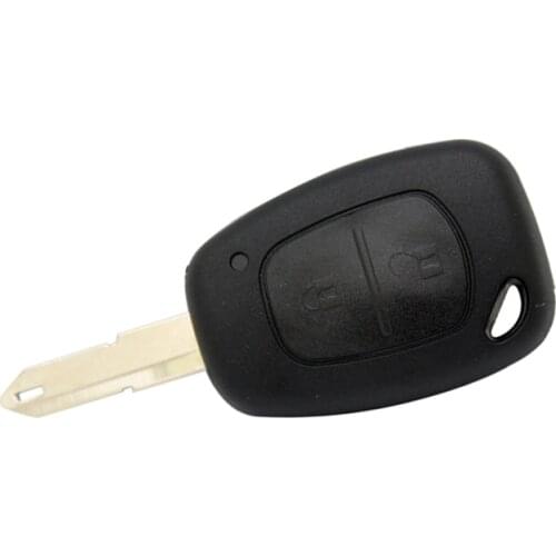 2 Buttons Uncut Fild Folding FOB Key Shell Case For Opel Vivaro Movano Renault Traffic Kangoo For Nissan Free Shipping