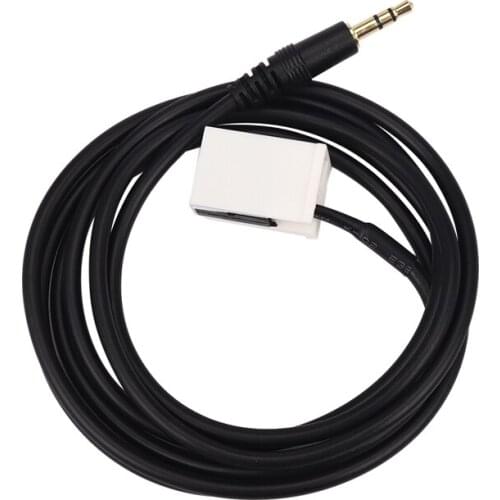 Car Aux Cable 3.5MM MP3 Audio Adapter Fit for Peugeot 307 308 408 407 507 Sega Triumph Citroen C5 C2 RD4