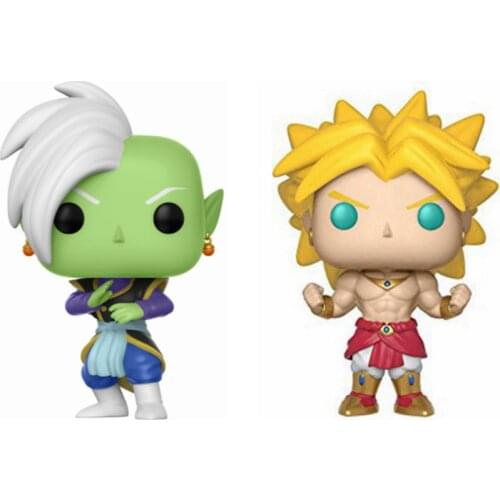Collection Models Dragon Ballz ZAMASU #316 BROLY #402 Vinyl Action Figure for Children Toys