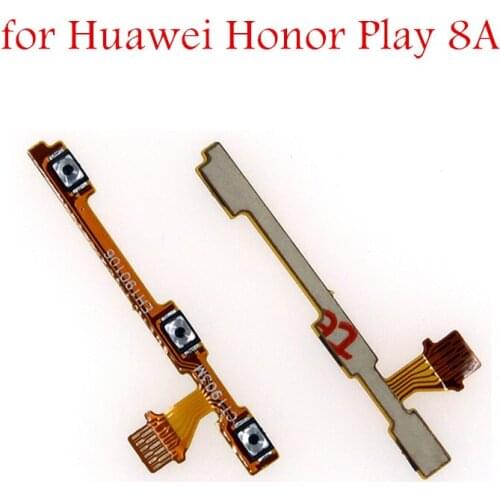 For Huawei Honor Play 8A Power Volume Side Key button Flex Cable On Off Switch Flex Cable Replacement Repair Parts