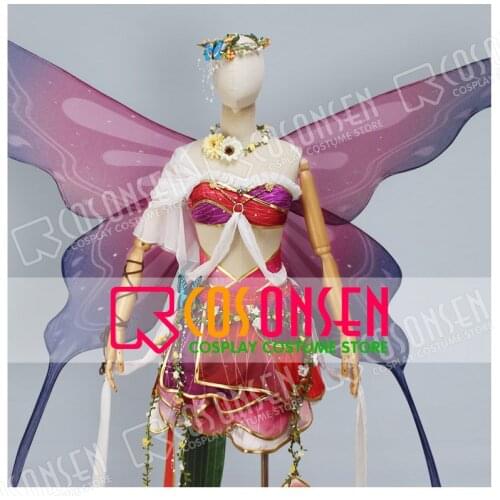 COSPLAYONSEN Love Live! Nishikino Maki Cosplay Land of Fairies Ver After awakening Costume With wings