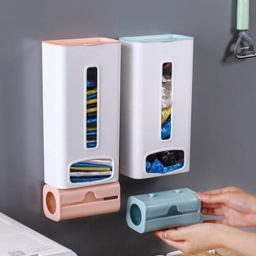 Kitchen Wall Hanging Garbage Bag Sorting Storage Box Storage Box Bag Kitchen Accessories Storage Container Housewifes Gift