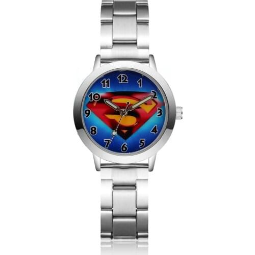 Cute Cartoon style Childrens Watches Kids Student Girls boys Quartz Metal steel Wrist Watch JA92