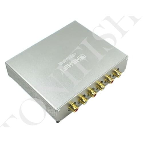 Upgraded audiophile audio conversion 6-way preamplifier, car host changed to low-level RCA preamp output