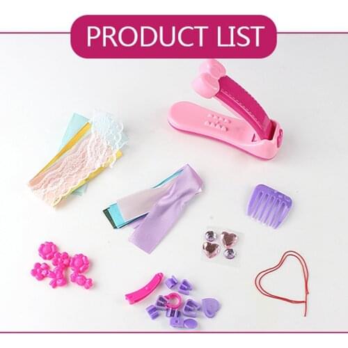 Bow Making Kit Hair Accessories Kids Art And Craft Activity for Ages 7 to 14