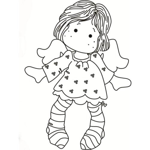 New Alphabet Transparent Silicone Clear Rubber Stamp Sheet Cling Scrapbooking DIY Cute Pattern Photo Album PaperCard Decor Stamp