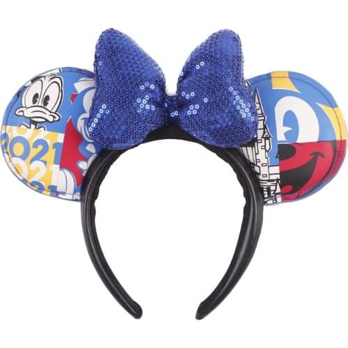 Disney Walt Disney World Park Mickey Mouse Ear Headband NEW