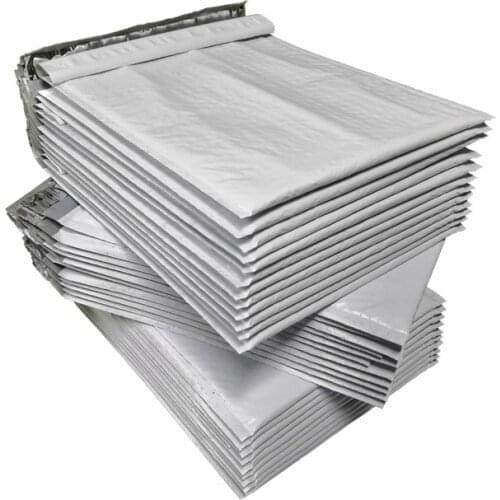 Thickened waterproof pearlescent bubble bag clothing courier bag logistics packaging bag bubble envelope bag custom foam