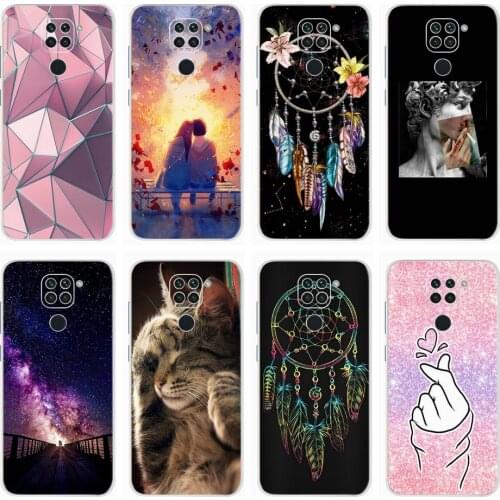 Cute Pattern Case For Xiaomi Redmi Note 9 Soft Silicone TPU Phone Back Cover Cases For Xiaomi Redmi Note 9 Coque Redmi Note9 5G