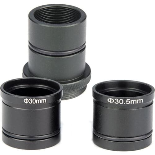 Microscope Standard C-Mount Adapter Digital CCD Camera Adapter C Port to 23.2mm 30mm 30.5mm Adapter Ring