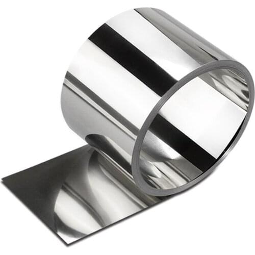 1pc Stainless Steel S304 Thin Plate Sheet Foil 0.05mm - 0.25mm x 100mm x 1000mm