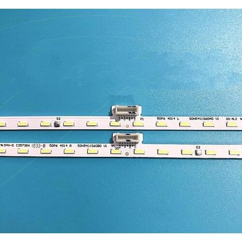 2pcs/lot TCL 50P6 50A860U led backlight 50HR411S60B0 V1 50HD411S60A0 V1 60leds