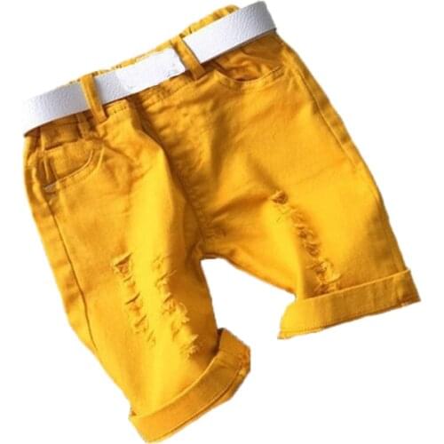 2020 Summer Boys Casual Shorts Brand Design Children Cotton Shorts Solid Color Toddler Pants Kids Clothes Infant Shorts for baby
