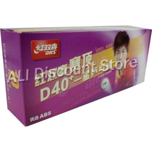 30 PCS DHS 1-Star 1 Star D40+ White Table Tennis Balls For PingPong