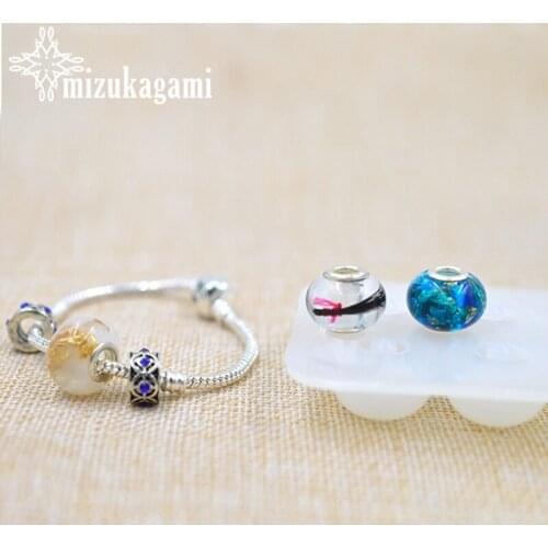 5MM Transparent Mold Beads Pendant Clear Mold DIY Bracelet Tool Hand Craft Jewelry Making Mould Resin Molds For Jewelry