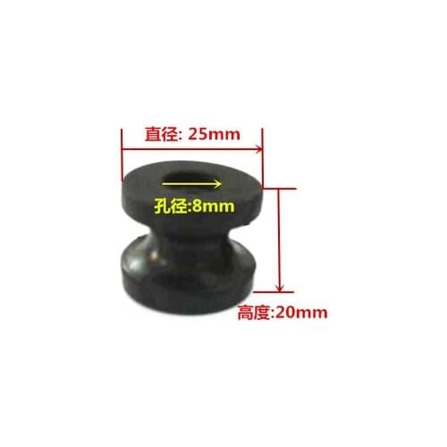 5pcs Ceiling fan rubber wheel rubber pulley fan rubber ceiling fan accessories boom accessories