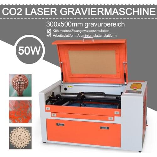50w 5030 co2 laser engraving machine laser cutter machine laser CNC,High configuration laser engraver