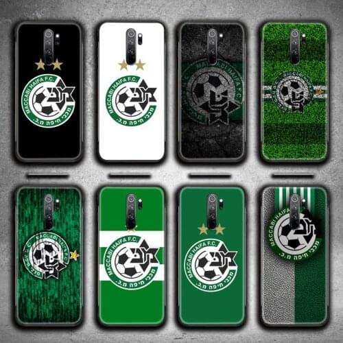 Football maccabi haifa Phone Case for Redmi 9A 8A 7 6 6A Note 9 8 8T Pro Max Redmi 9 K20 K30 Pro