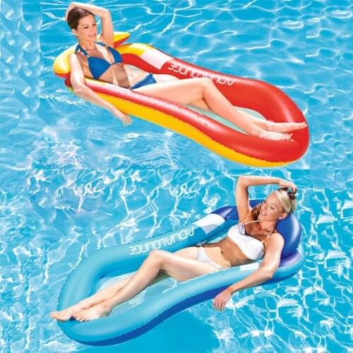 Summer Water Sports Hammock Inflables Para Swimming Air Mattress Inflatable Pool Piscine Gonflable For Adult Air Mattresses
