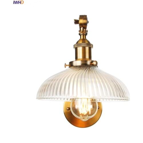 IWHD Industrial Decor Retro Wall Lights For Home Lighting Ajustable Swing Long Arm Antique Vintage Wall Lamp Sconce LED Edison